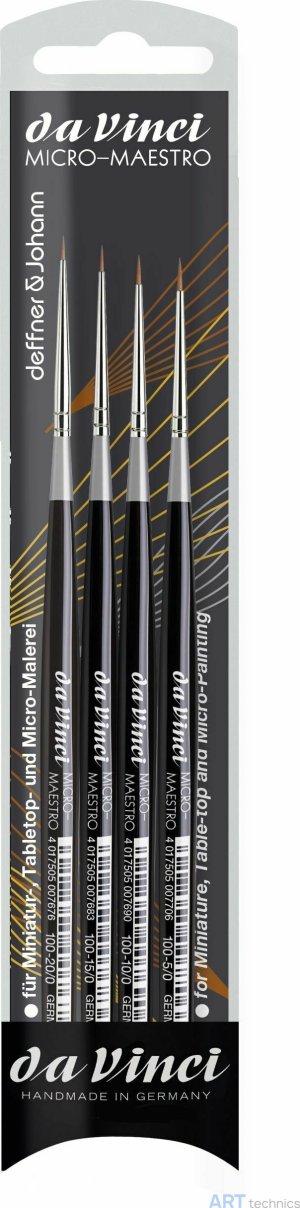 ����� Da Vinci ����� ������ da Vinci Micro-Maestro, ����� 100, �������, �������, ������� 20/0 - 5/0 (4 ��.)
