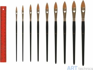 Кисть Meisterklasse Кисть Meisterklasse, плоская, острый кончик, синтетика, ассортимент Кисть Meisterklasse Кисть Meisterklasse, плоская, острый кончик, синтетика, ассортимент