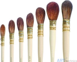 Кисть Deffner & Johann Кисть для золочения Deffner & Johann, круглая, белка, ассортимент Кисть Deffner & Johann Кисть для золочения Deffner & Johann, круглая, белка, ассортимент