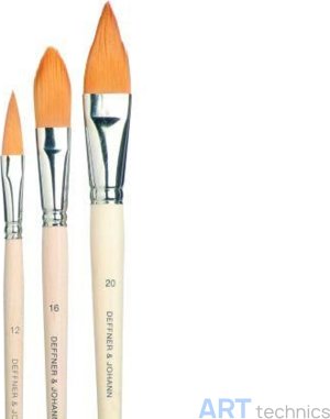 Кисть Deffner & Johann Специальная кисть для нанесения сетки, волос из силоксанового каучука Кисть Deffner & Johann Специальная кисть для нанесения сетки, волос из силоксанового каучука