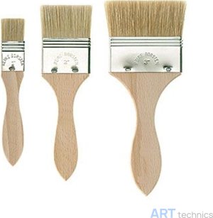 Кисть Deffner & Johann Кисть флейц, плоская, очень светлая щетина, ассортимент Кисть Deffner & Johann Кисть флейц, плоская, очень светлая щетина, ассортимент