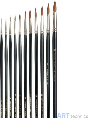 Кисть Deffner & Johann Набор кистей Deffner & Johann, круглые, смесь, размеры 0 - 16 (10 шт.) Кисть Deffner & Johann Набор кистей Deffner & Johann, круглые, смесь, размеры 0 - 16 (10 шт.)