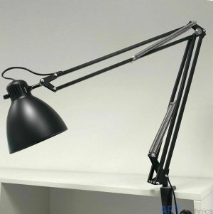 Осветительное оборудование Luxo Настольная лампа Luxo L1, черная Осветительное оборудование Luxo Настольная лампа Luxo L1, черная