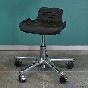 Оснащение мастерских Рабочий стул Standard с сиденьем из полиуретана, на колёсиках Оснащение мастерских Рабочий стул Standard с сиденьем из полиуретана, на колёсиках