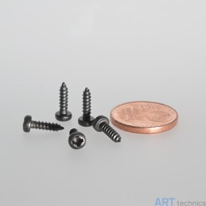 Оснащение мастерских Temart Шурупы Temart, чёрные, разм. 2,2 x 8,0 мм, для упругих пластин Оснащение мастерских Temart Шурупы Temart, чёрные, разм. 2,2 x 8,0 мм, для упругих пластин