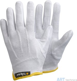 Защитное средство ART Technics Тонкие музейные хлопчатобумажные перчатки с утолщениями, размер M Защитное средство ART Technics Тонкие музейные хлопчатобумажные перчатки с утолщениями, размер M