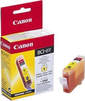 Картридж для струйного принтера Canon Картридж CAN BCI-6Y Картридж для струйного принтера Canon Картридж CAN BCI-6Y