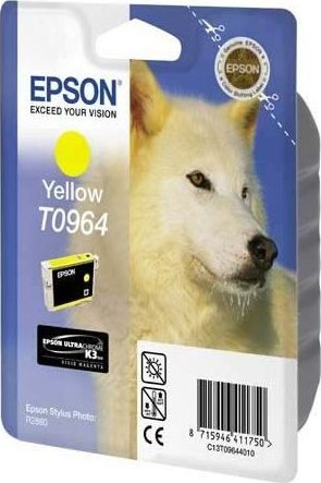 Картридж для струйного принтера Epson Картридж с желтыми чернилами T0964 (C13T09644010) Картридж для струйного принтера Epson Картридж с желтыми чернилами T0964 (C13T09644010)