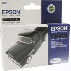 Картридж для струйного принтера Epson Картридж с черными чернилами T0631 (C13T06314A10) Картридж для струйного принтера Epson Картридж с черными чернилами T0631 (C13T06314A10)