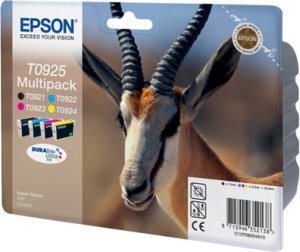 Картридж для струйного принтера Epson Набор цветных картриджей T0925 (C13T10854A10) Картридж для струйного принтера Epson Набор цветных картриджей T0925 (C13T10854A10)