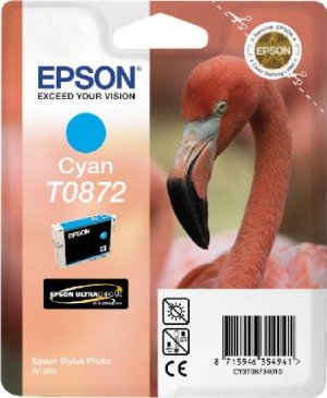 Картридж для струйного принтера Epson Картридж с голубыми чернилами T0872 (C13T08724010) Картридж для струйного принтера Epson Картридж с голубыми чернилами T0872 (C13T08724010)