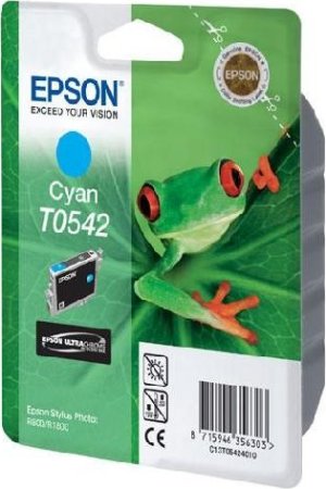 Картридж для струйного принтера Epson Картридж с голубыми чернилами T0542 (C13T05424010) Картридж для струйного принтера Epson Картридж с голубыми чернилами T0542 (C13T05424010)