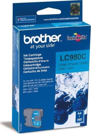 Картридж для струйного принтера Brother Картридж LC980C Картридж для струйного принтера Brother Картридж LC980C