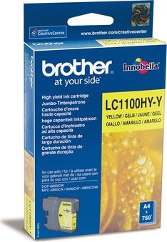 Картридж для струйного принтера Brother Картридж LC1100HYY Картридж для струйного принтера Brother Картридж LC1100HYY