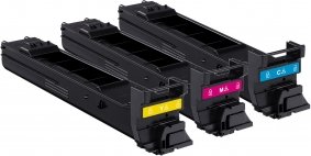Картридж для лазерного принтера Konica Minolta Комплект цветных тонер-картриджей A0DKJ51 Картридж для лазерного принтера Konica Minolta Комплект цветных тонер-картриджей A0DKJ51