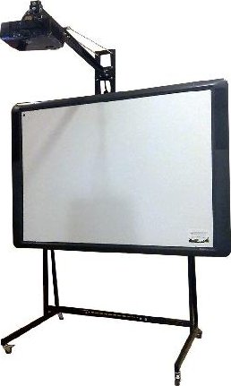 Интерактивная доска Promethean Напольная мобильная стойка для интерактивной доски ActivBoard с кронштейном для проектора Интерактивная доска Promethean Напольная мобильная стойка для интерактивной доски ActivBoard с кронштейном для проектора