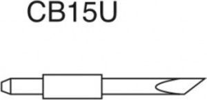 Нож Graphtec Нож CB15U универсальный (угол 45) для плоттеров (оригинальный) Нож Graphtec Нож CB15U универсальный (угол 45) для плоттеров (оригинальный)