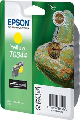 Картридж для струйного принтера Epson Картридж с желтыми чернилами T0344 для SP2100 (C13T03444010) Картридж для струйного принтера Epson Картридж с желтыми чернилами T0344 для SP2100 (C13T03444010)