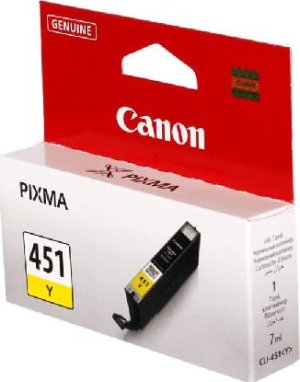 Картридж для струйного принтера Canon Чернильница CLI-451Y XL (6475B001) Картридж для струйного принтера Canon Чернильница CLI-451Y XL (6475B001)