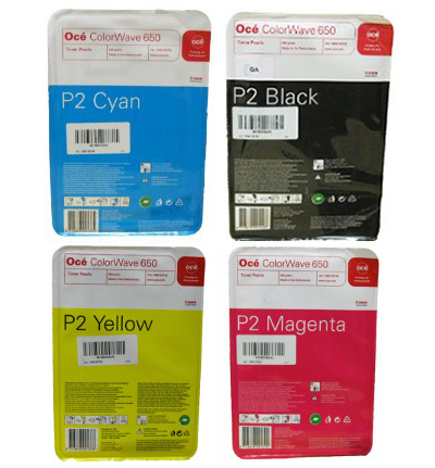 Oce Комплект картриджей OCE ColorWave 650 Cyan/Magenta/Yellow/Black, 500 гр, 5 комплектов по 4 цвета Oce Комплект картриджей OCE ColorWave 650 Cyan/Magenta/Yellow/Black, 500 гр, 5 комплектов по 4 цвета