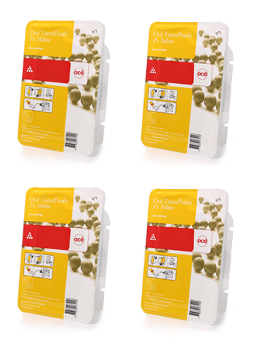 Oce Комплект картриджей Oce ColorWave 500 Yellow, 500 гр, 4 шт Oce Комплект картриджей Oce ColorWave 500 Yellow, 500 гр, 4 шт