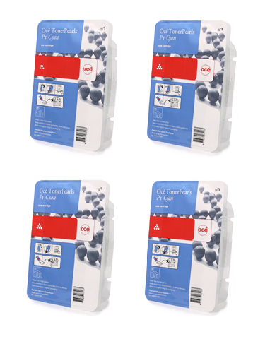 Oce Картриджи Oce ColorWave 700 Cyan, комплект 4x500г Oce Картриджи Oce ColorWave 700 Cyan, комплект 4x500г