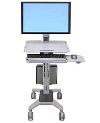 Мобильная стойка Ergotron WorkFit C-Mod 24-198-055 Мобильная стойка Ergotron WorkFit C-Mod 24-198-055