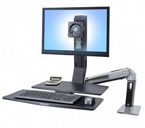 Крепление Ergotron WorkFit-A для монитора и клавиатуры (24-391-026) Крепление Ergotron WorkFit-A для монитора и клавиатуры (24-391-026)