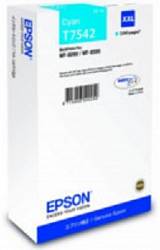 Картридж экстраповышенной емкости с голубыми чернилами Epson T7542 для WF-8090, 8590 (C13T754240) Картридж экстраповышенной емкости с голубыми чернилами Epson T7542 для WF-8090, 8590 (C13T754240)