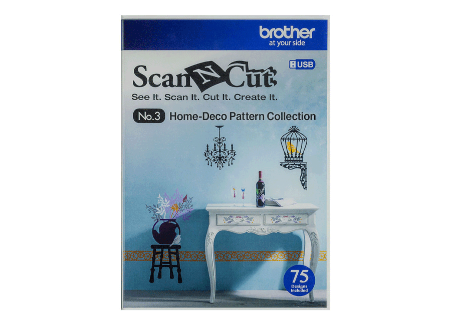 Brother Коллекция рисунков для домашнего декора   CAUSB3 Brother Коллекция рисунков для домашнего декора   CAUSB3