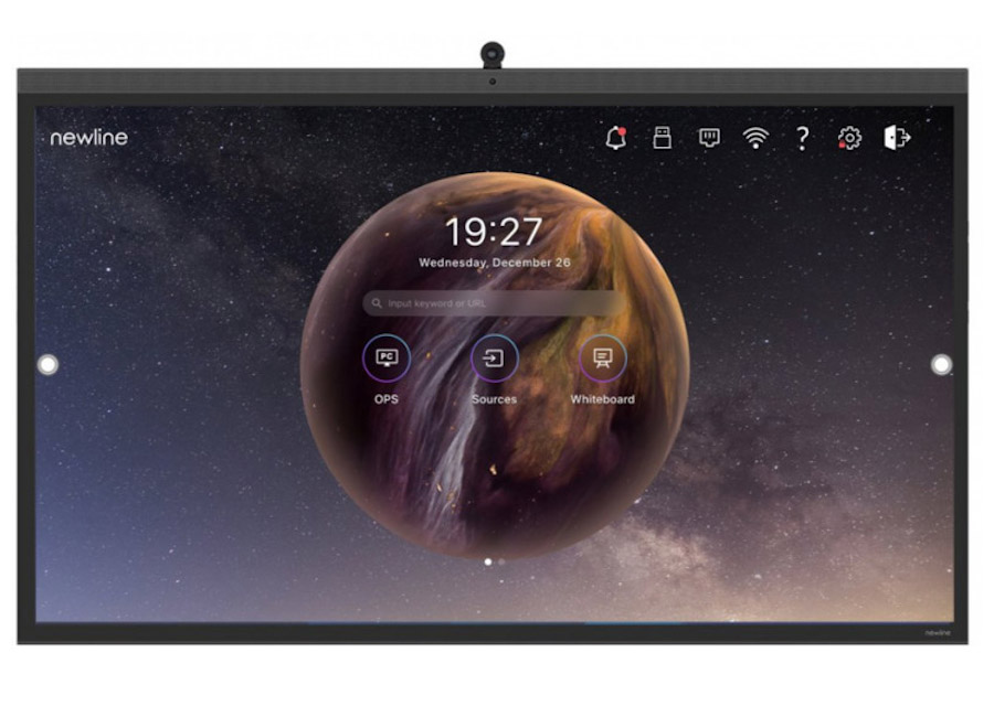 Newline TT-7522Z, 75" UHD, P-Cap, 4-, 8 mic., Optical Bonding, Wi-Fi, BT, Android